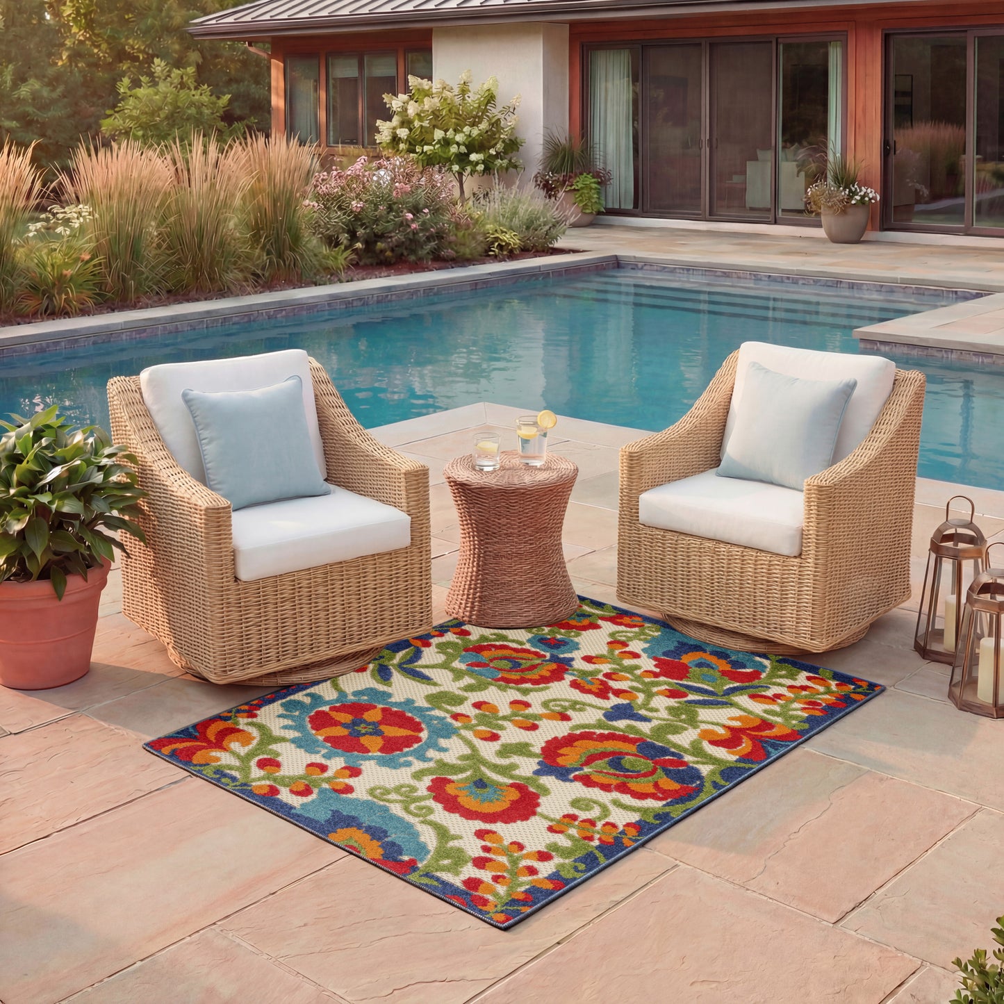 Nourison Home Aloha Alh17 Area Rugs Collection