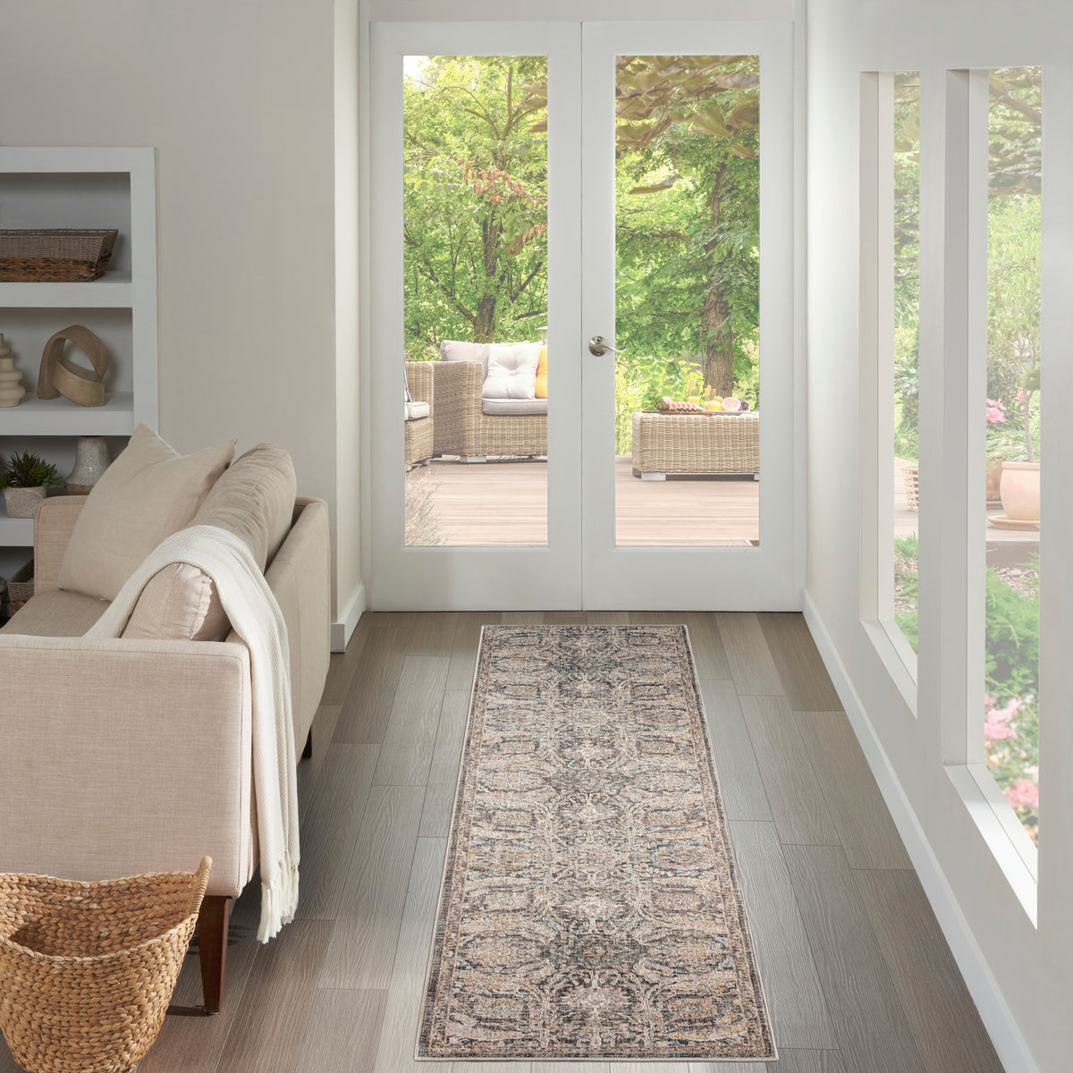 Nourison Home Antique Fusion Anf03 Area Rugs Collection