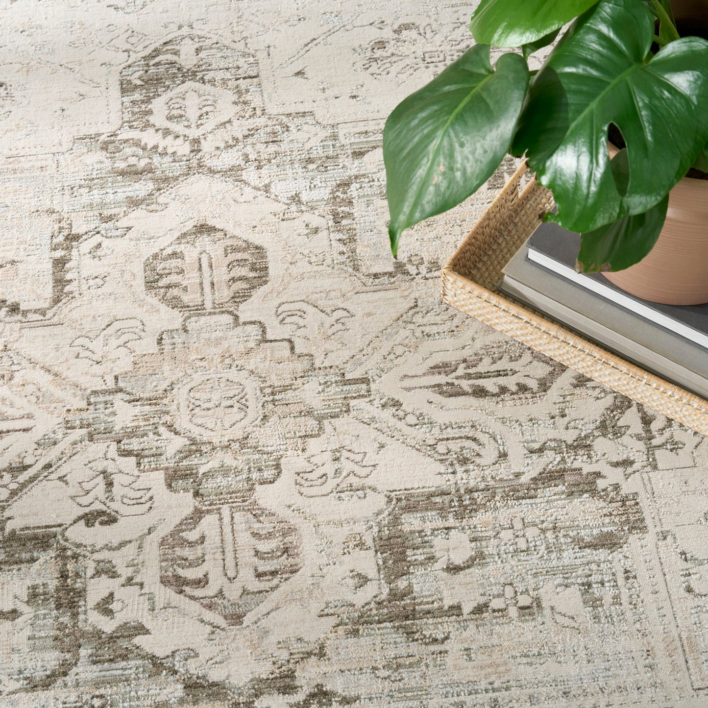 Nourison Home Soft Mist Smi03 Area Rugs Collection