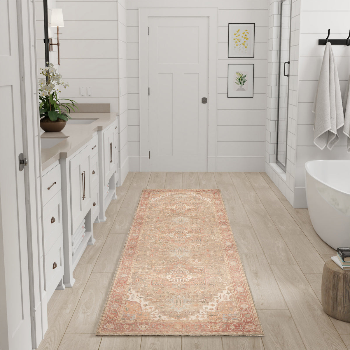 Nourison Home Vintage Washables Vws07 Area Rugs Collection