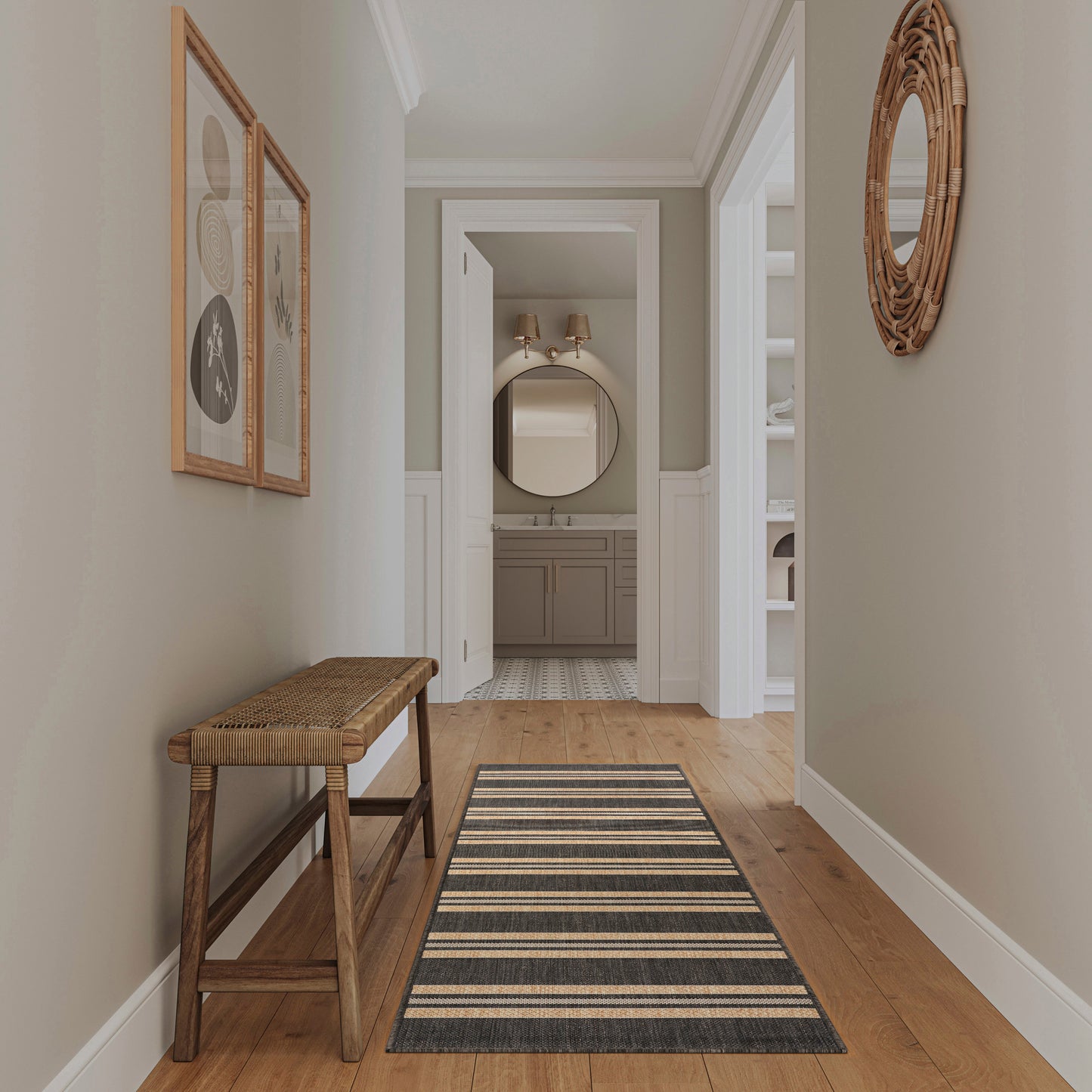 Nourison Home Horizon Indoor/Outdoor Hoz05 Area Rugs Collection