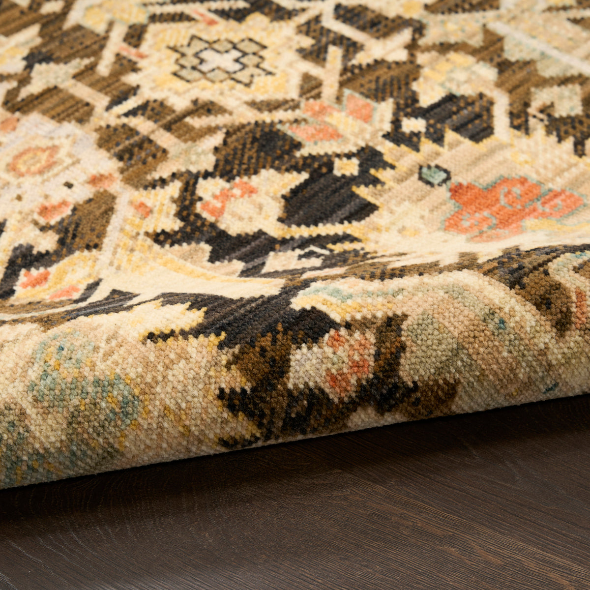 Nourison Home Antique Bloom Anb02 Area Rugs Collection