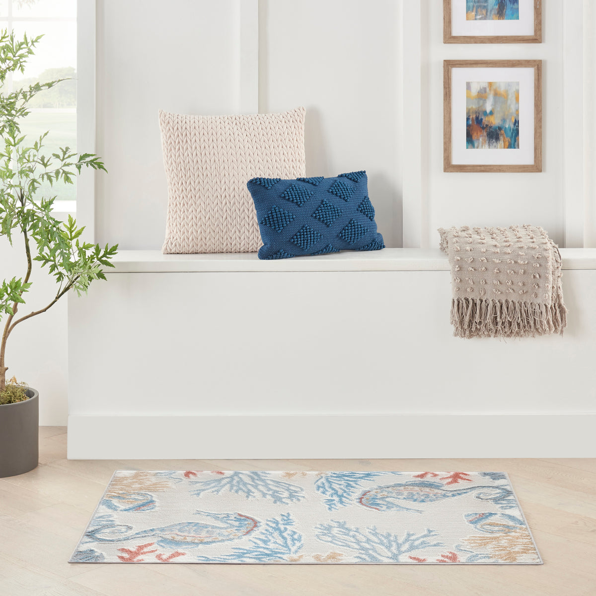 Nourison Home Seaside Sds03 Area Rugs Collection