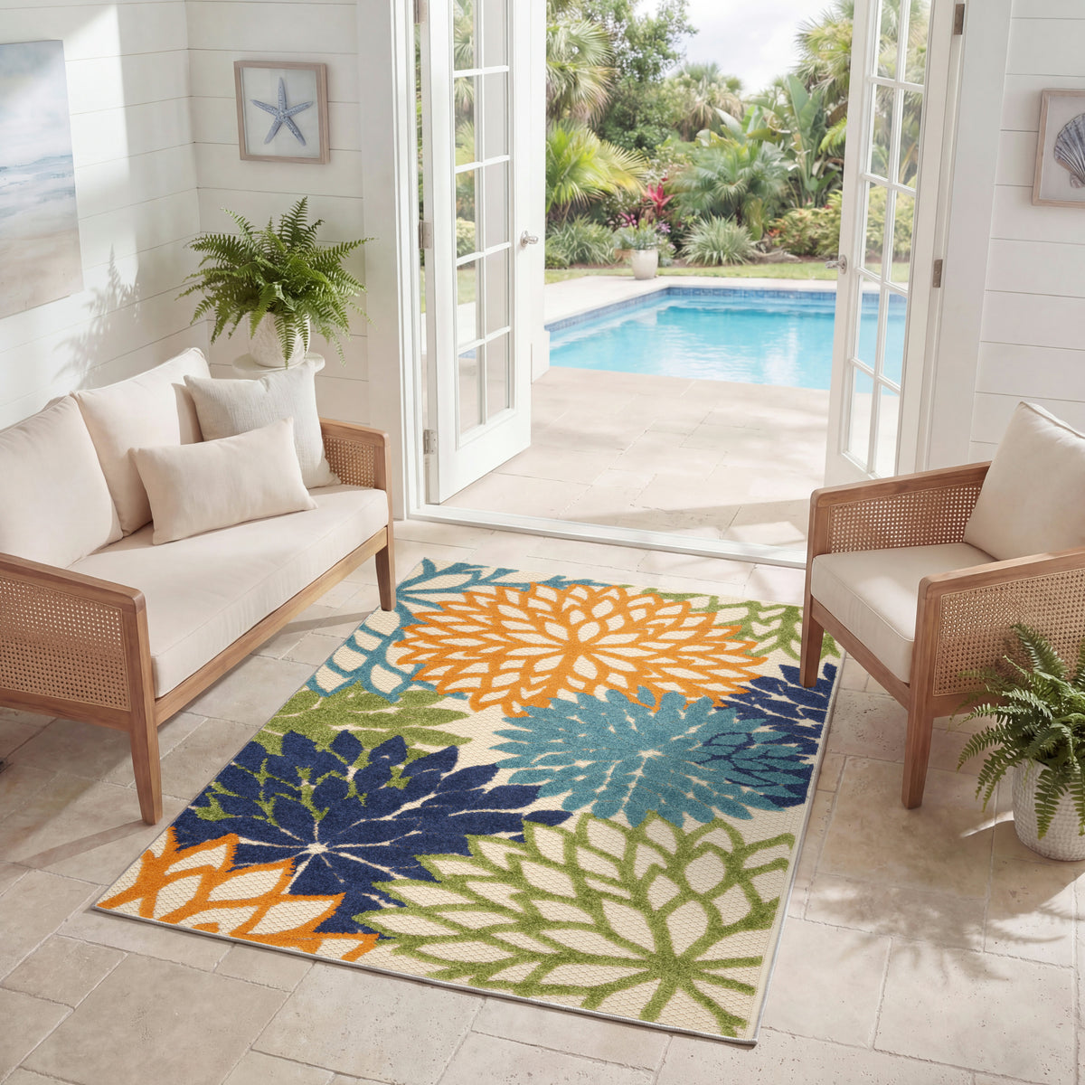 Nourison Home Aloha Alh05 Area Rugs Collection