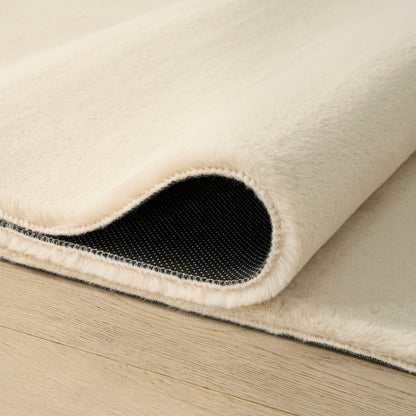 Nourison Home Soft Plush Rabbit Fur Sff01 Area Rugs Collection