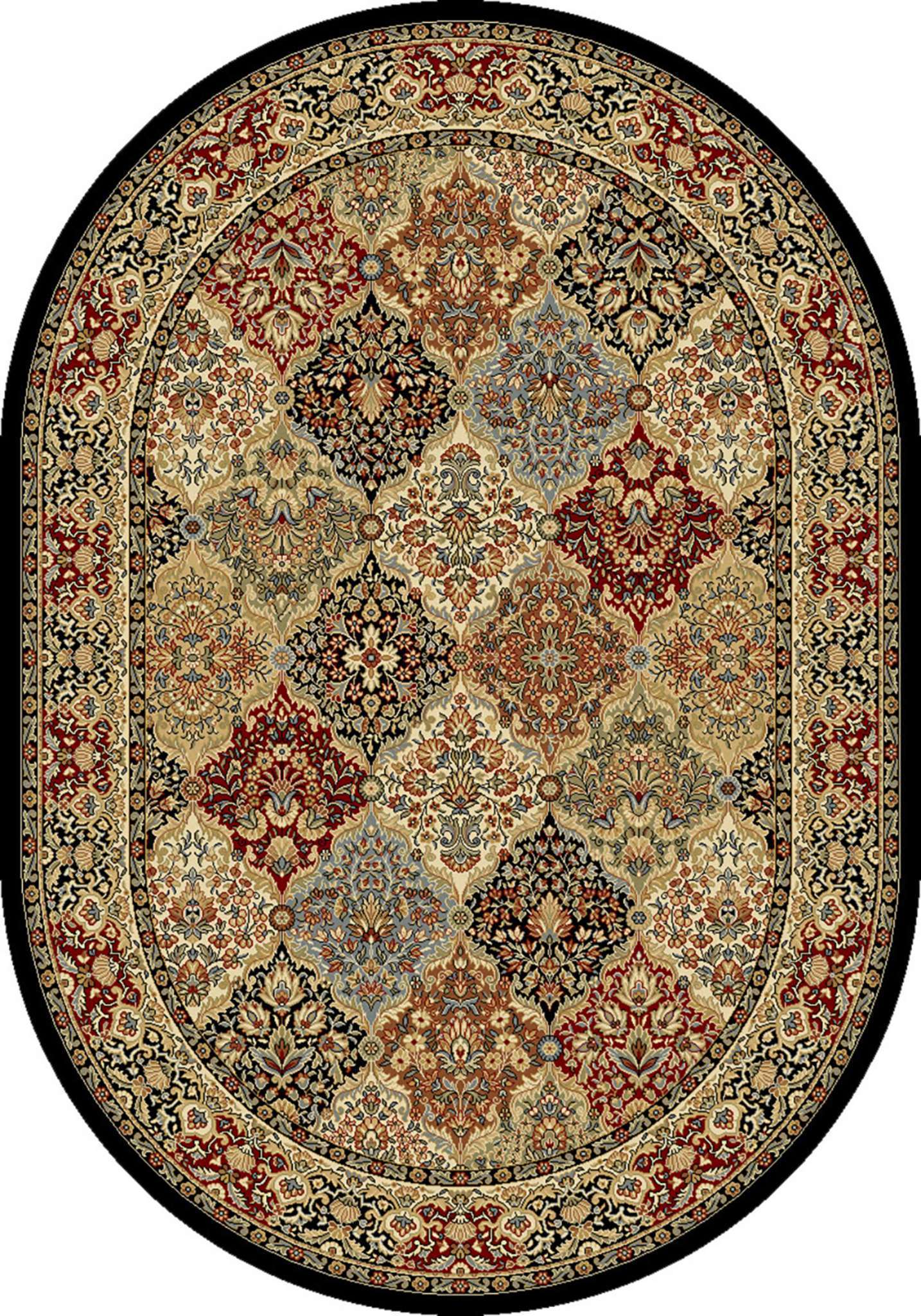 Dynamic Ancient Garden 57008 Multi Area Rug Collection