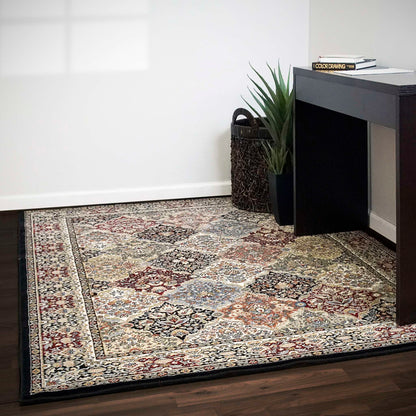 Dynamic Ancient Garden 57008 Multi Area Rug Collection