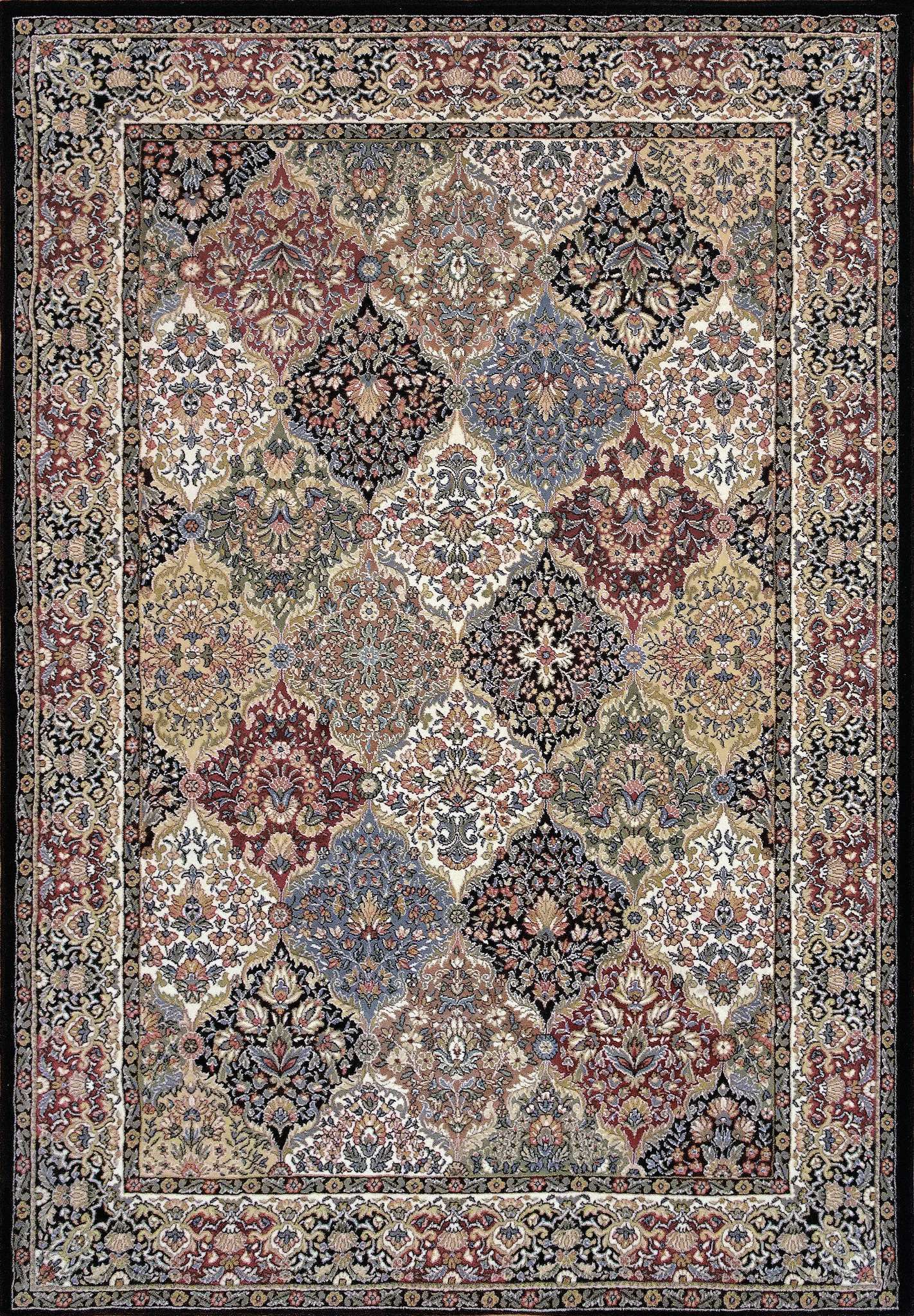 Dynamic Ancient Garden 57008 Multi Area Rug Collection