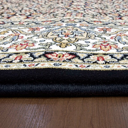 Dynamic Ancient Garden 57011 Black-Ivory Area Rug Collection