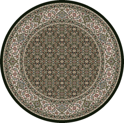 Dynamic Ancient Garden 57011 Black-Ivory Area Rug Collection