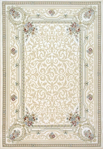 Dynamic Ancient Garden 57091 Ivory Area Rug Collection