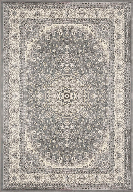Dynamic Ancient Garden 57119 Grey-Cream Area Rug Collection