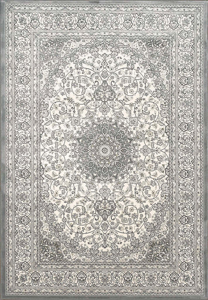 Dynamic Ancient Garden 57119 Cream-Grey Area Rug Collection