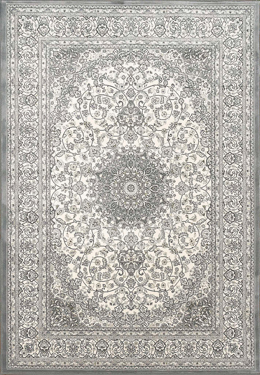 Dynamic Ancient Garden 57119 Cream-Grey Area Rug Collection