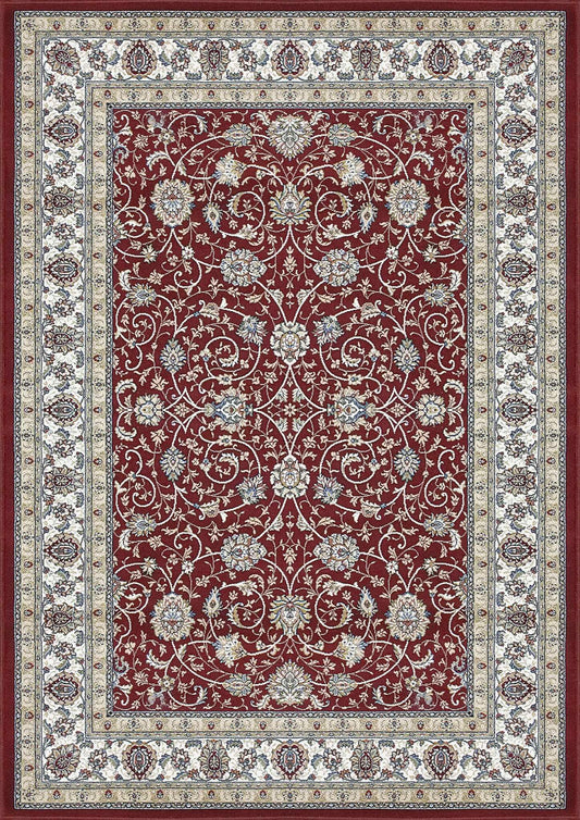 Dynamic Ancient Garden 57120 Red-Ivory Area Rug Collection