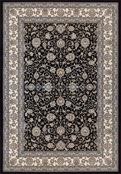 Dynamic Ancient Garden 57120 Navy Area Rug Collection