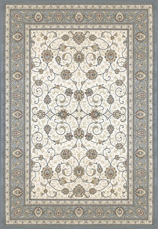 Dynamic Ancient Garden 57120 Beige-Light Blue Area Rug Collection