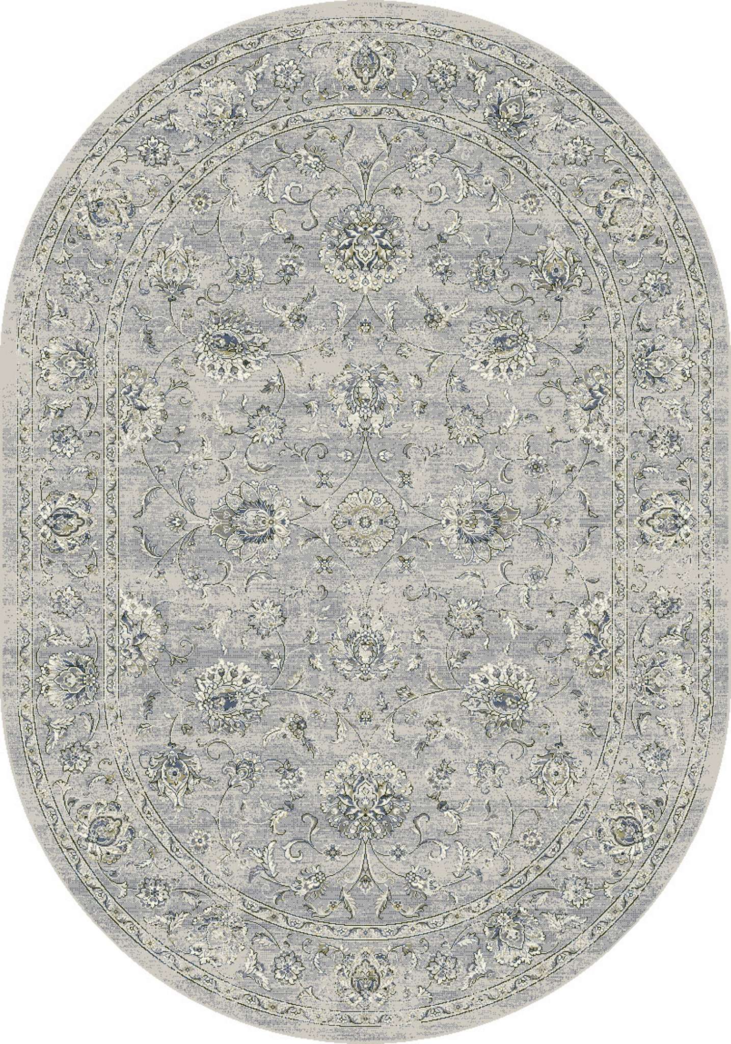 Dynamic Ancient Garden 57126 Silver-Grey Area Rug Collection
