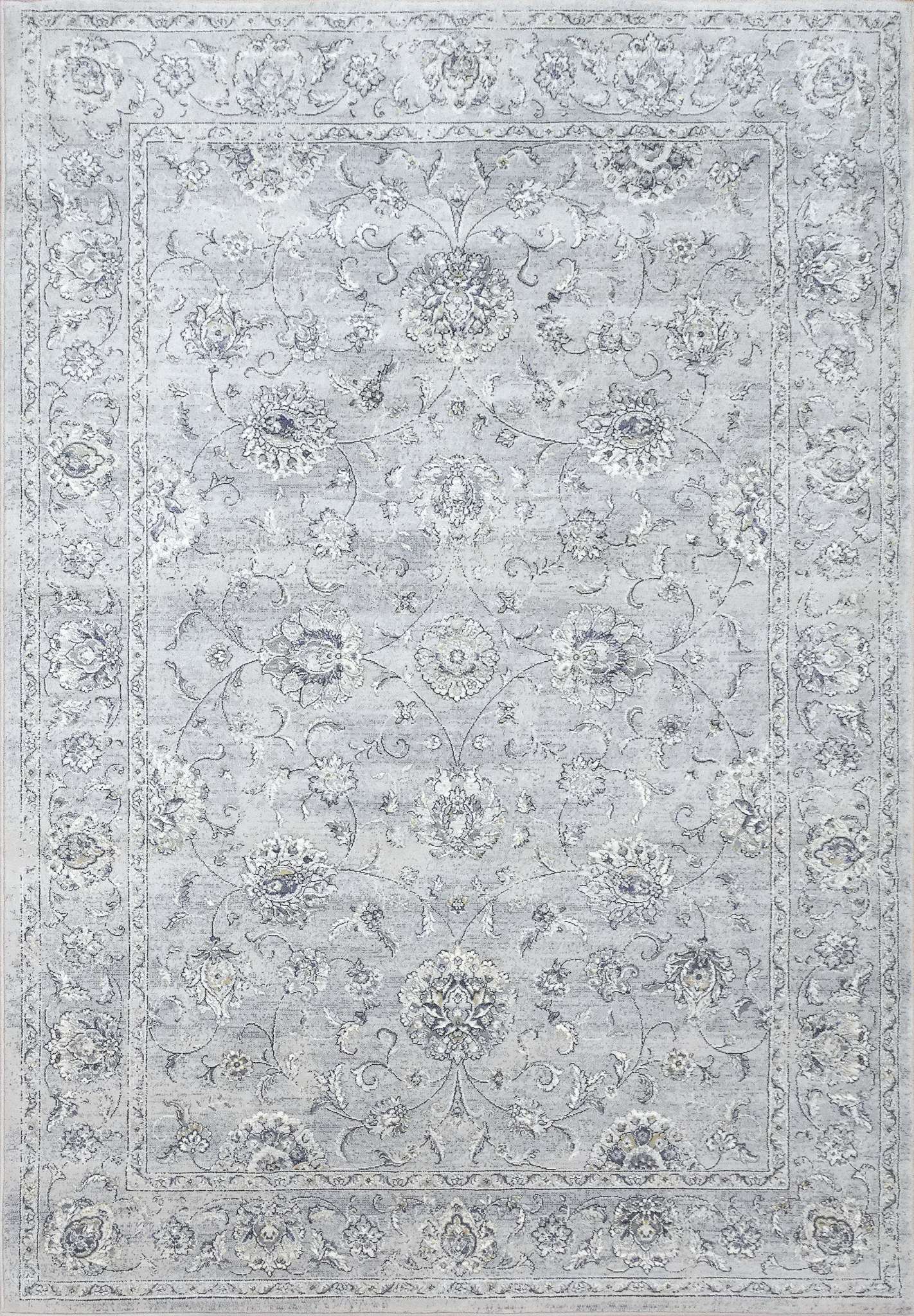 Dynamic Ancient Garden 57126 Silver-Grey Area Rug Collection