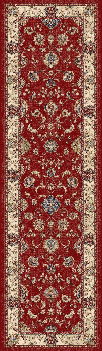 Dynamic Ancient Garden 57158 Red-Ivory Area Rug Collection