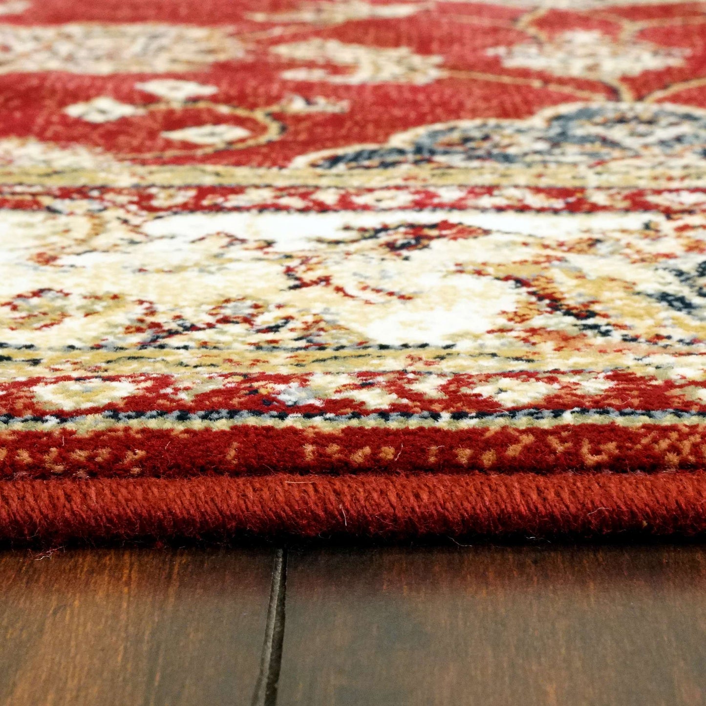 Dynamic Ancient Garden 57158 Red-Ivory Area Rug Collection