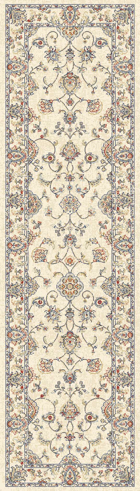 Dynamic Ancient Garden 57159 Ivory Area Rug Collection
