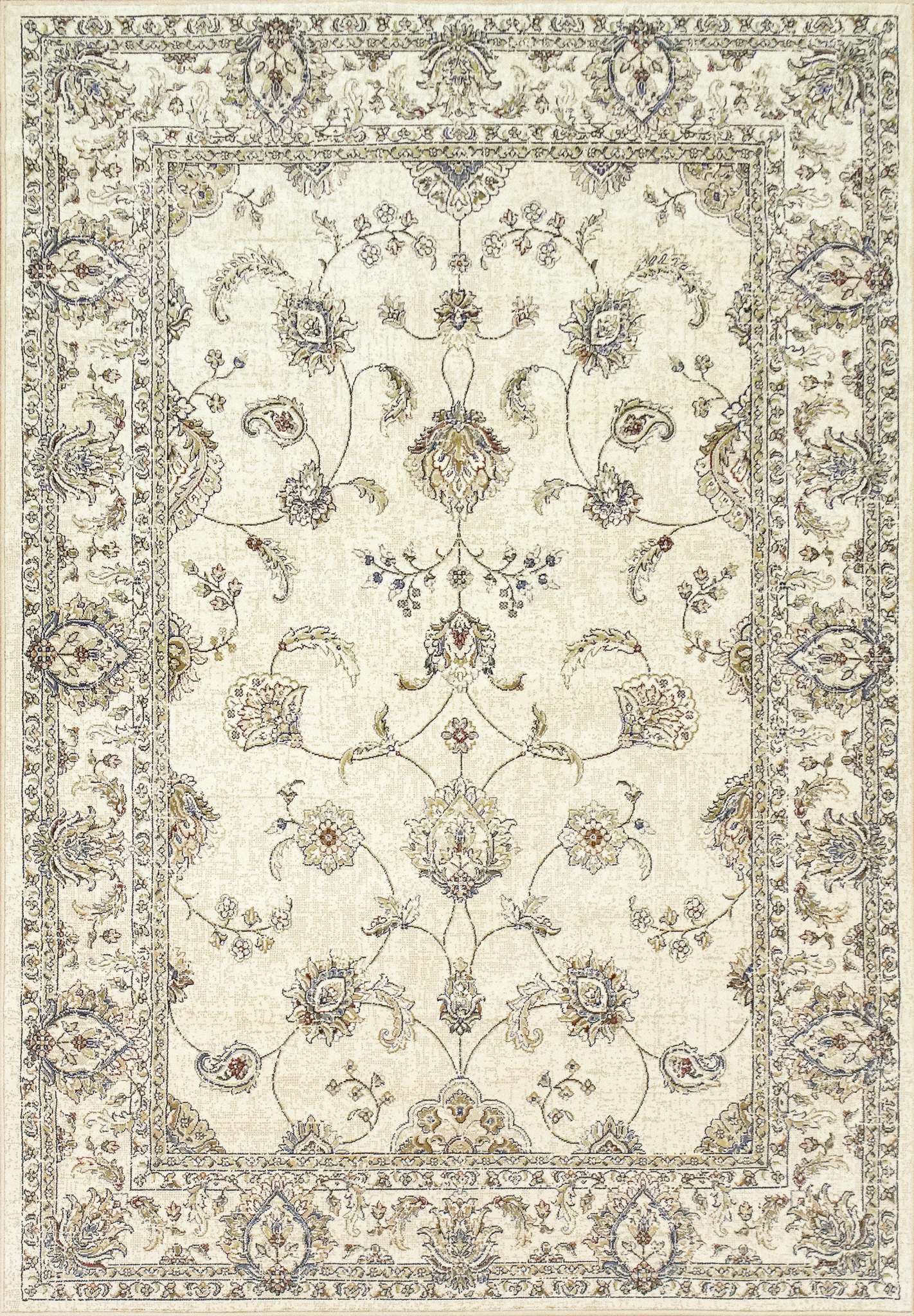 Dynamic Ancient Garden 57159 Ivory Area Rug Collection