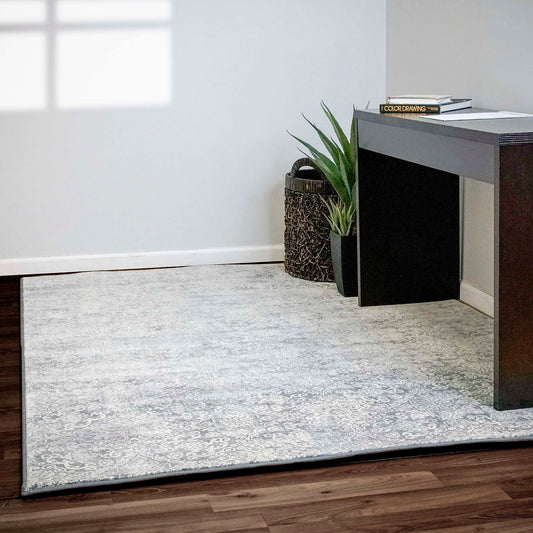 Dynamic Ancient Garden 57162 Lt.Blue Area Rug Collection