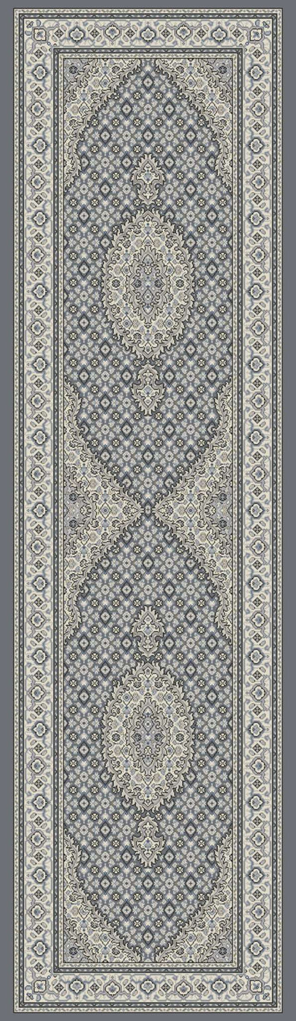 Dynamic Ancient Garden 57204 Grey-Cream Area Rug Collection