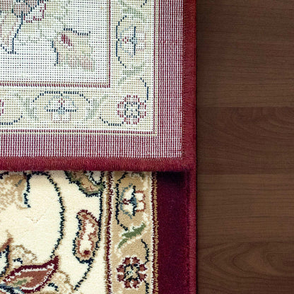 Dynamic Ancient Garden 57365 Red-Ivory Area Rug Collection