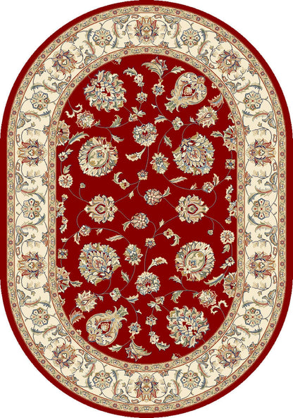Dynamic Ancient Garden 57365 Red-Ivory Area Rug Collection
