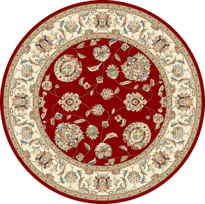 Dynamic Ancient Garden 57365 Red-Ivory Area Rug Collection