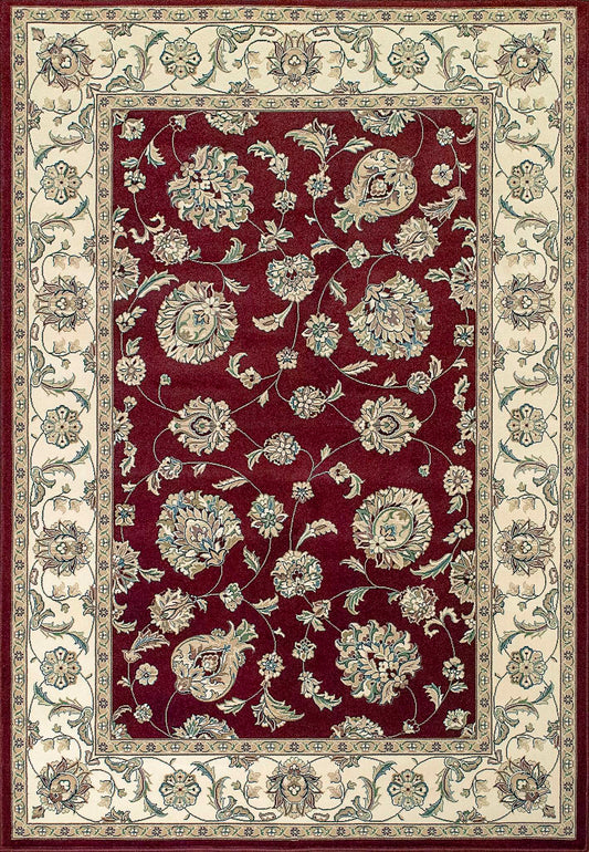 Dynamic Ancient Garden 57365 Red-Ivory Area Rug Collection