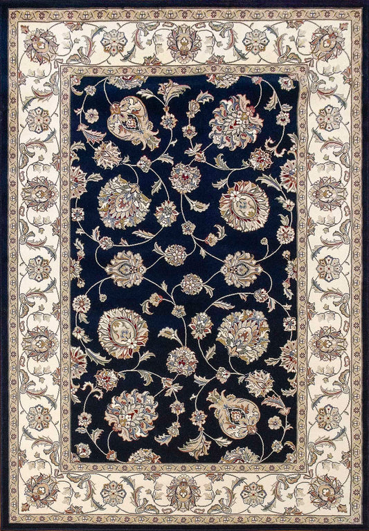 Dynamic Ancient Garden 57365 Blue-Ivory Area Rug Collection