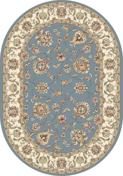 Dynamic Ancient Garden 57365 Lt.Blue-Ivory Area Rug Collection