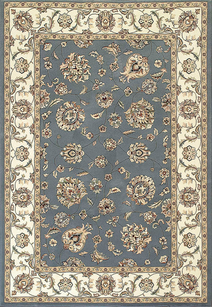 Dynamic Ancient Garden 57365 Lt.Blue-Ivory Area Rug Collection
