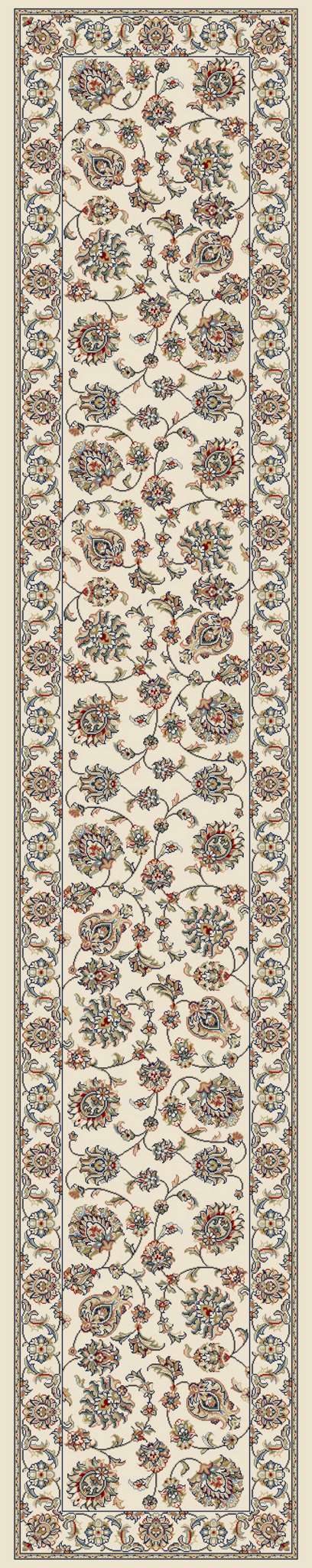 Dynamic Ancient Garden 57365 Ivory Area Rug Collection