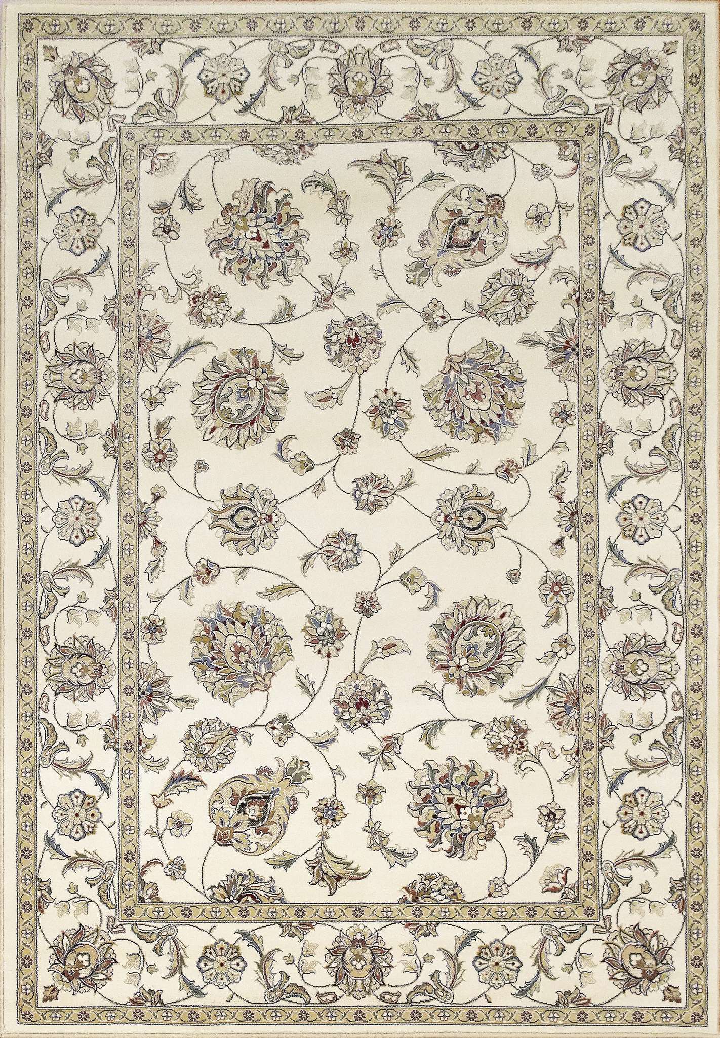 Dynamic Ancient Garden 57365 Ivory Area Rug Collection