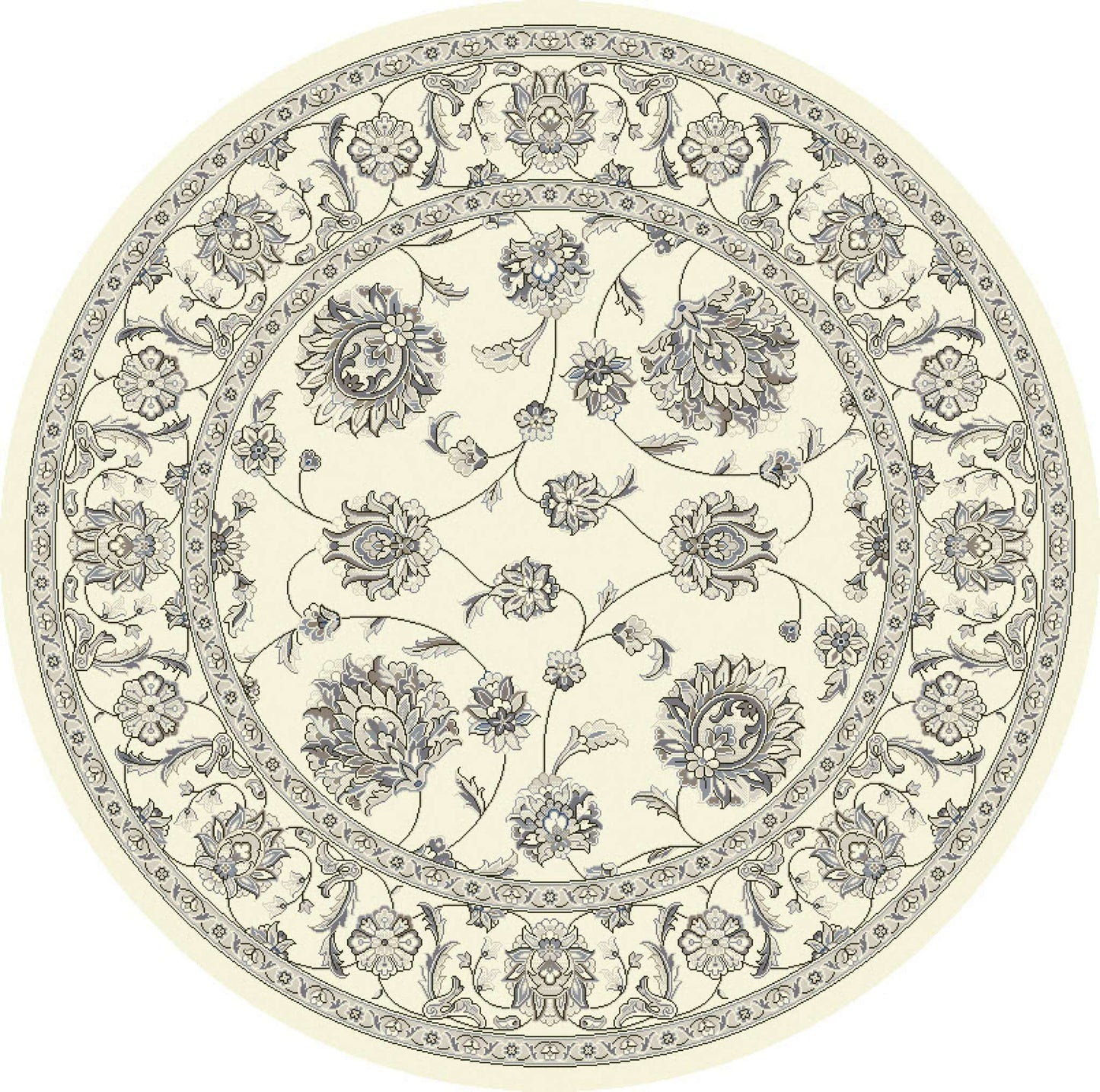 Dynamic Ancient Garden 57365 Cream Area Rug Collection