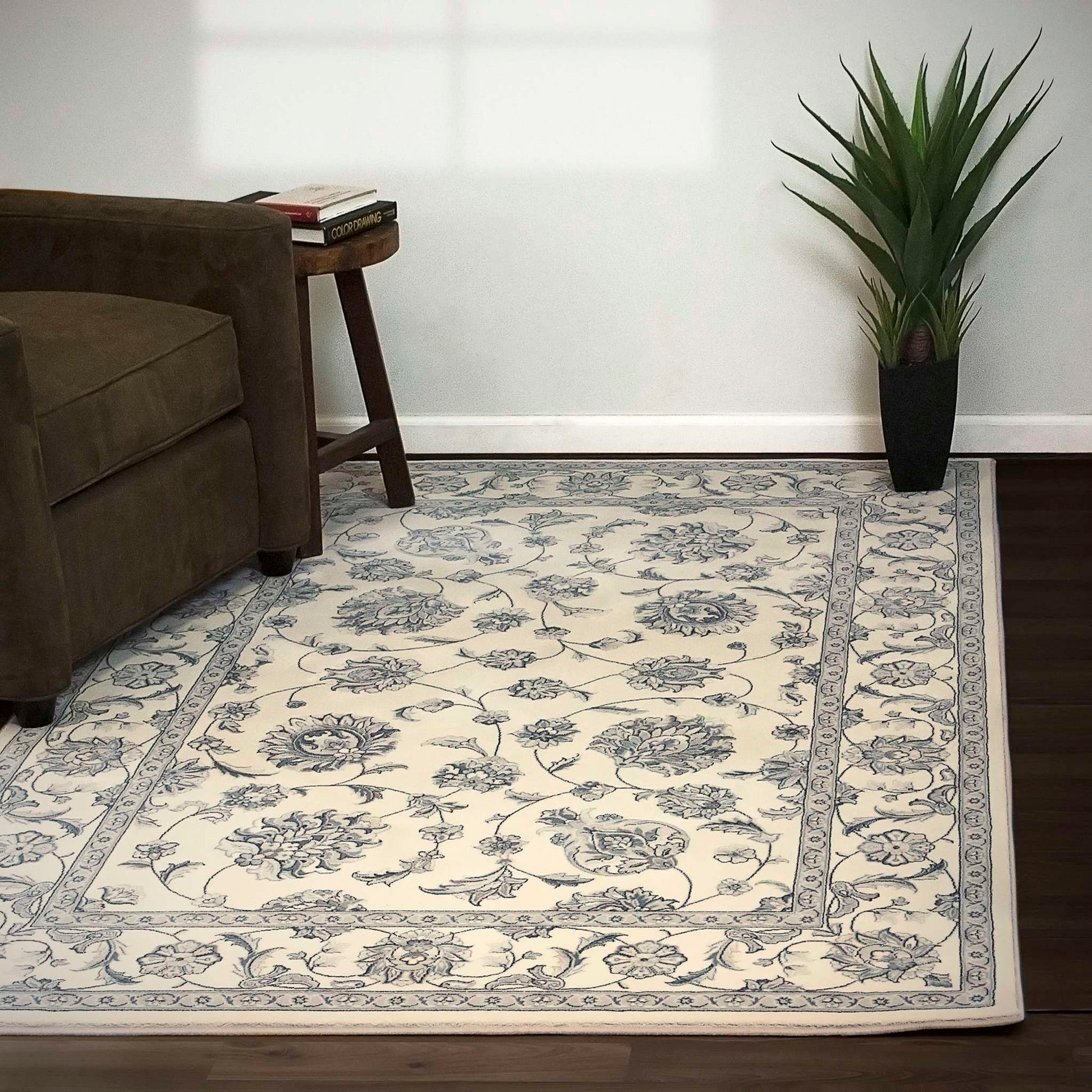 Dynamic Ancient Garden 57365 Cream Area Rug Collection