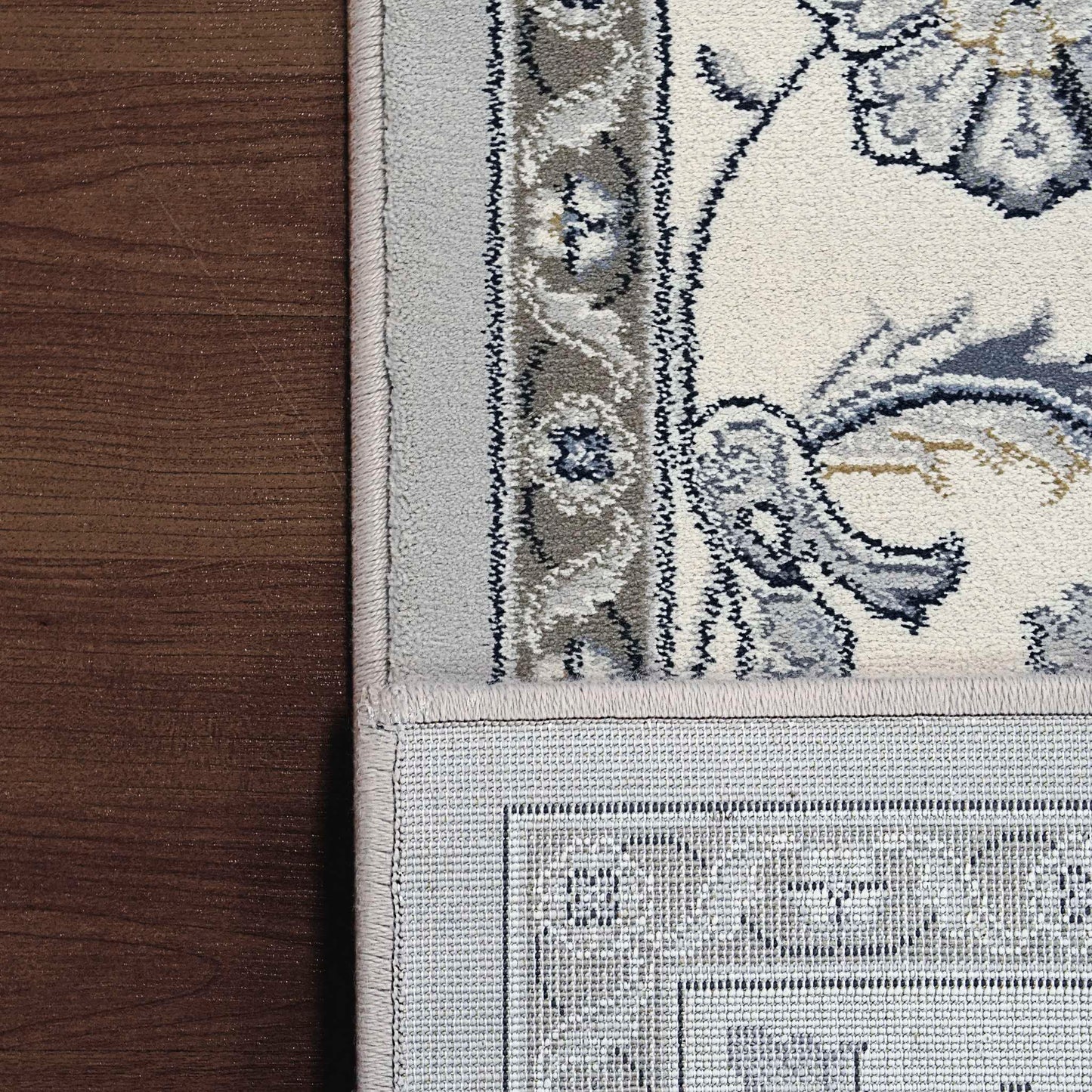 Dynamic Ancient Garden 57365 Soft Grey-Cream Area Rug Collection