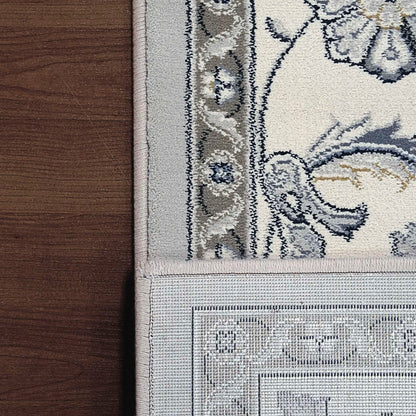 Dynamic Ancient Garden 57365 Soft Grey-Cream Area Rug Collection