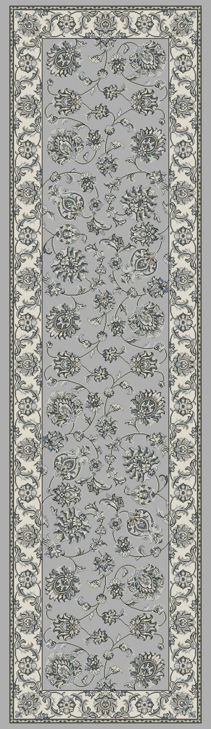 Dynamic Ancient Garden 57365 Soft Grey-Cream Area Rug Collection