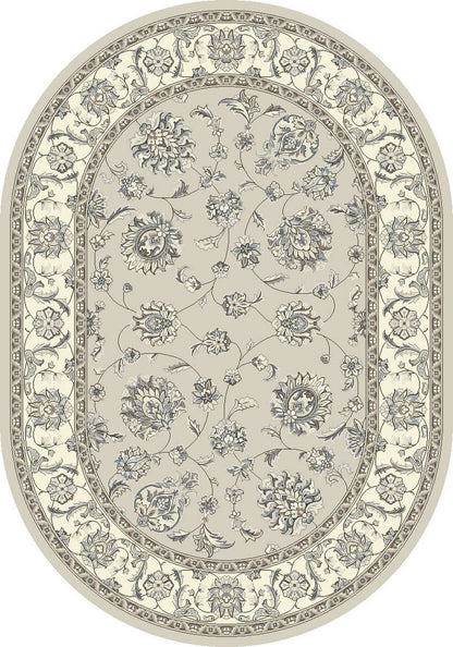 Dynamic Ancient Garden 57365 Soft Grey-Cream Area Rug Collection
