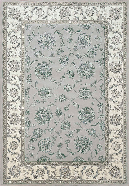 Dynamic Ancient Garden 57365 Soft Grey-Cream Area Rug Collection