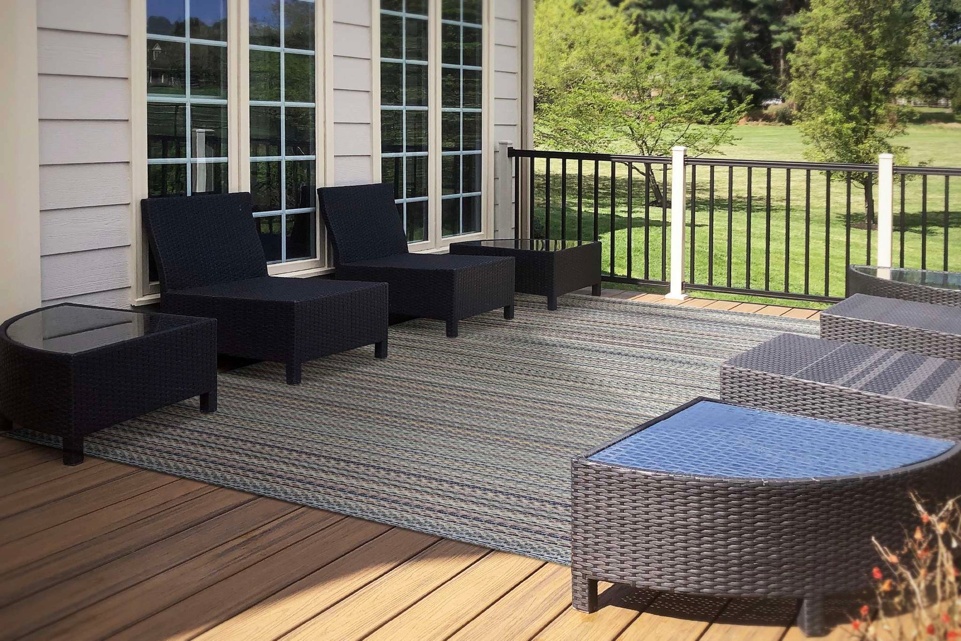 Dynamic Brighton 8160 Blue Area Rug Collection