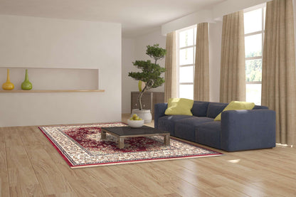 Dynamic Brilliant 7201 Red Area Rug Collection