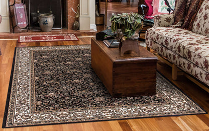 Dynamic Brilliant 7211 Black Area Rug Collection