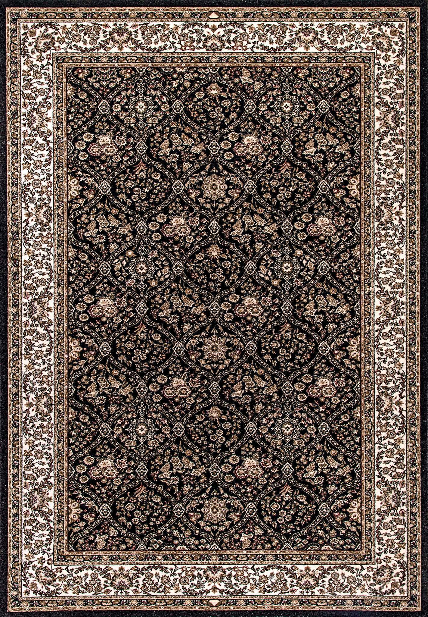 Dynamic Brilliant 7211 Black Area Rug Collection
