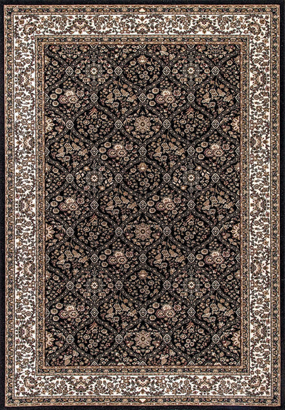 Dynamic Brilliant 7211 Black Area Rug Collection
